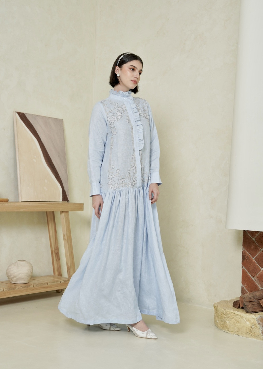 Sammarie Dress - Blue