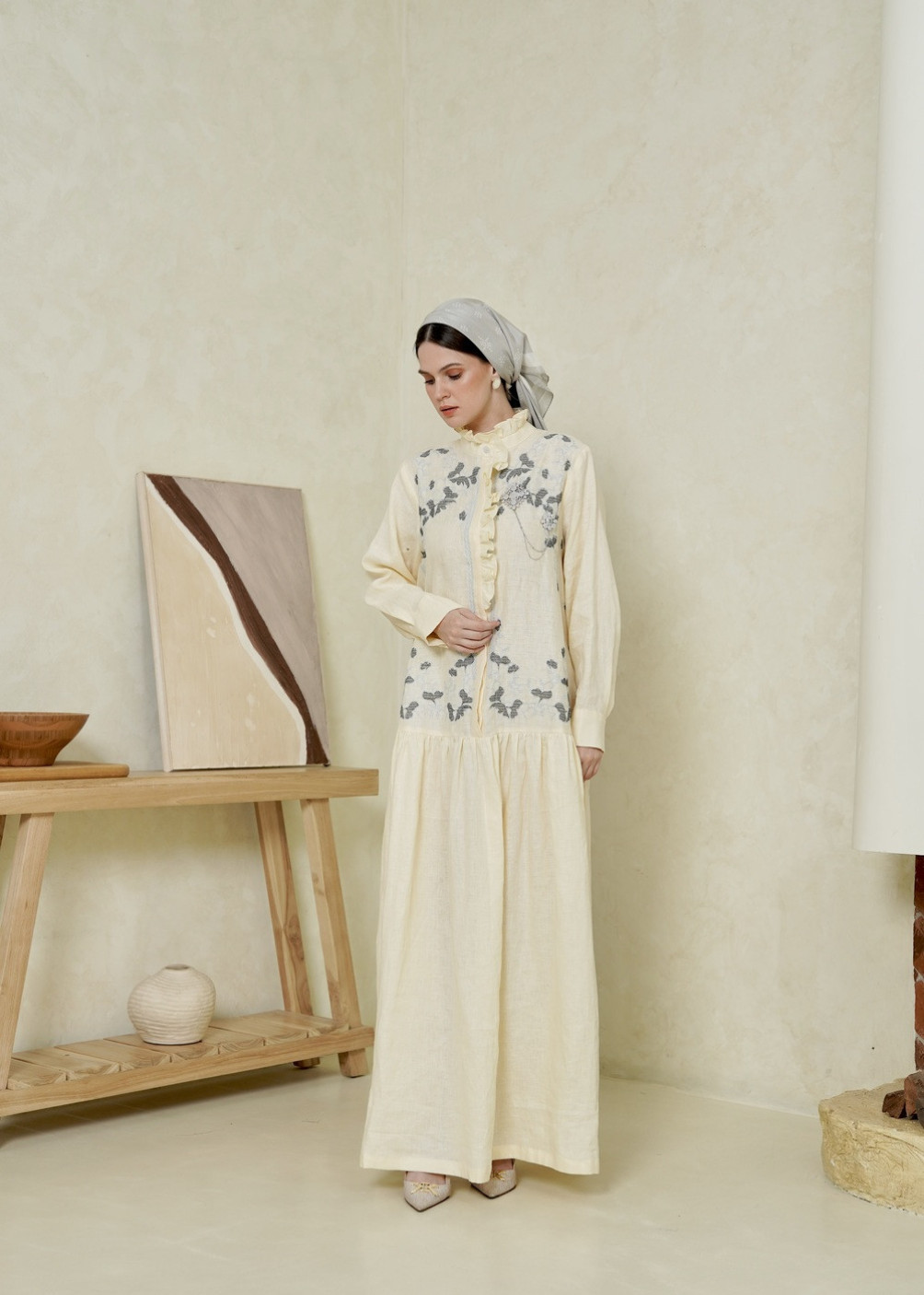 Sammarie Dress - Butter