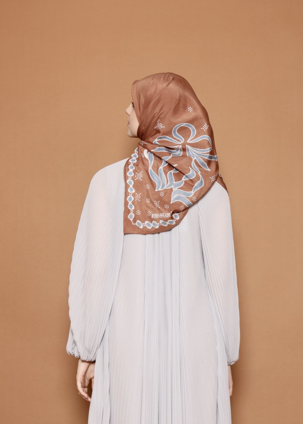 Ribbon Scarf - Brown Sugar