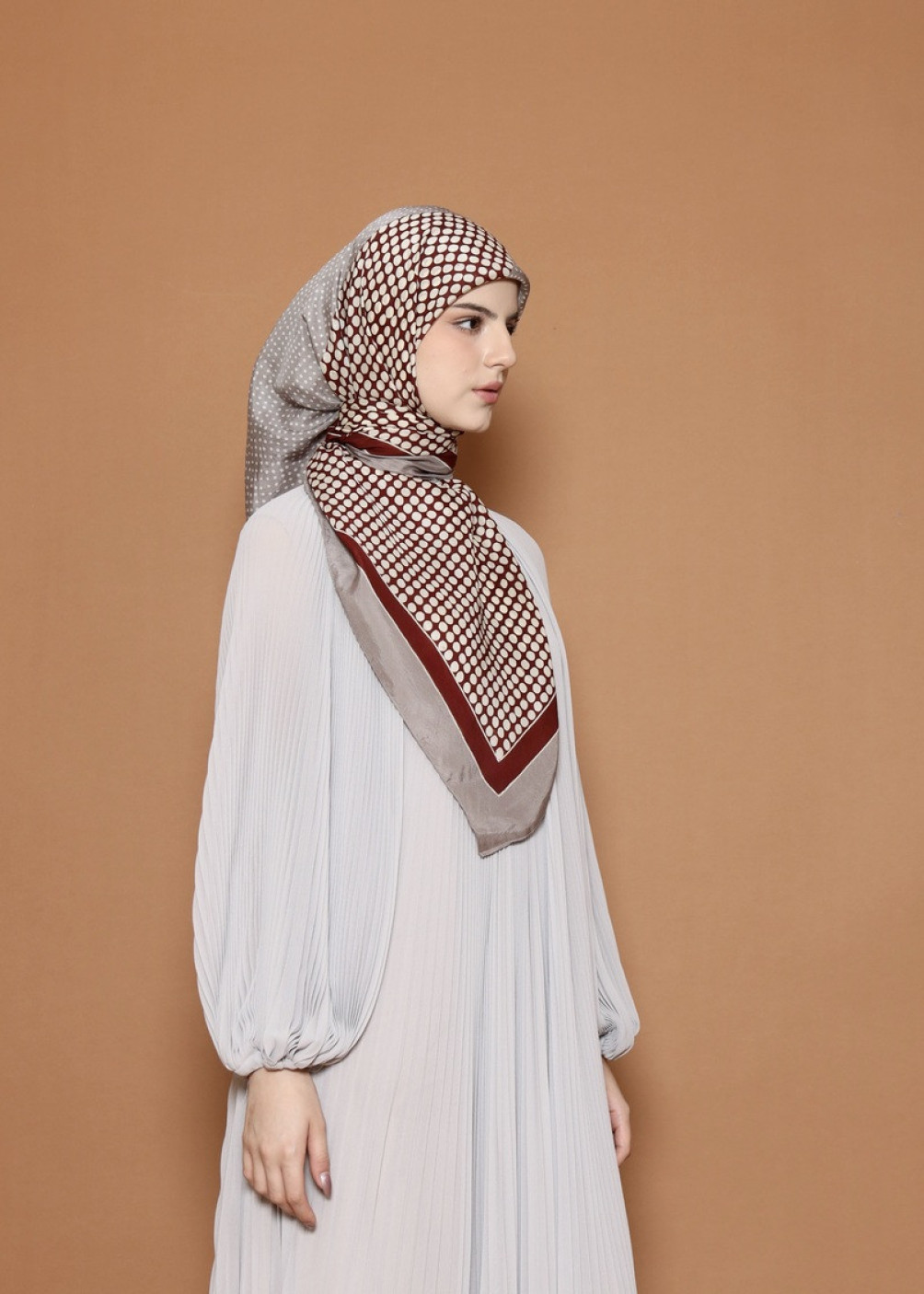 Retro Polka Scarf