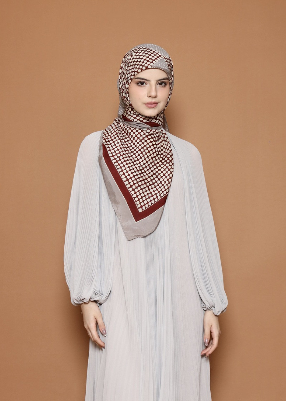 Retro Polka Scarf