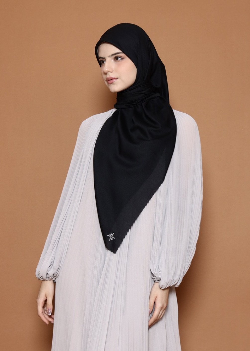 Crystal Scarf - Black