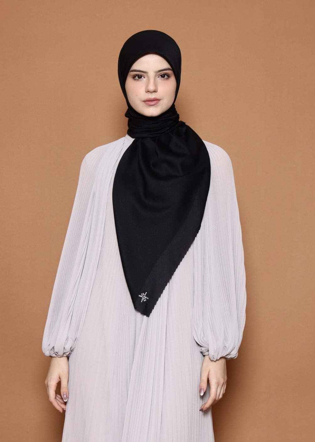 Crystal Scarf - Black