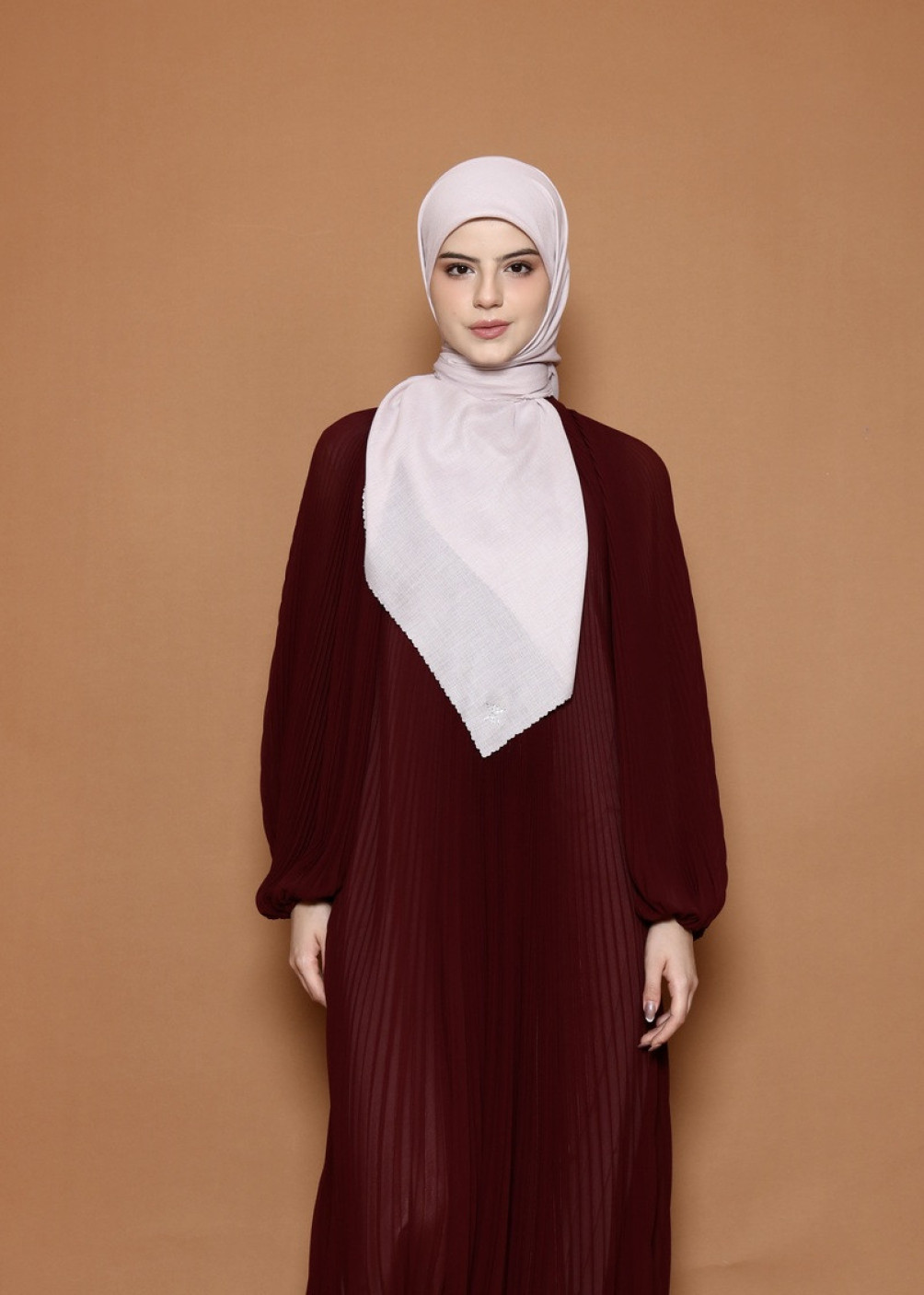 Crystal Scarf - Blush