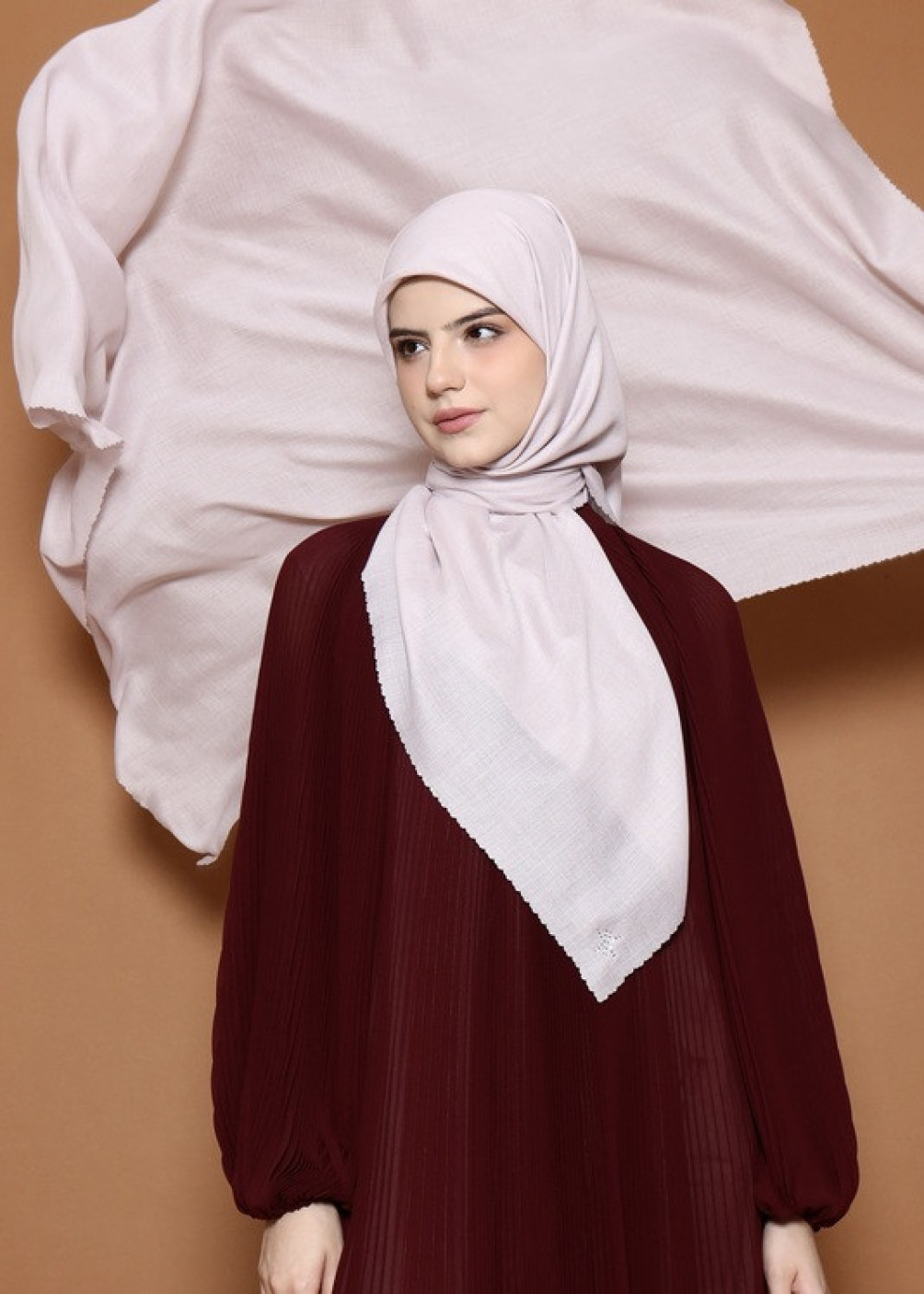 Crystal Scarf - Blush