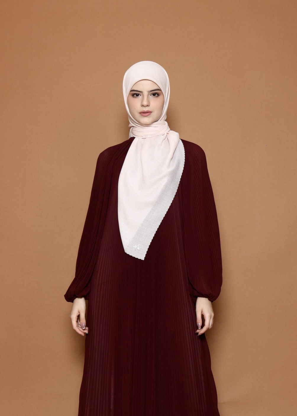 Cystal Scarf - Ivory