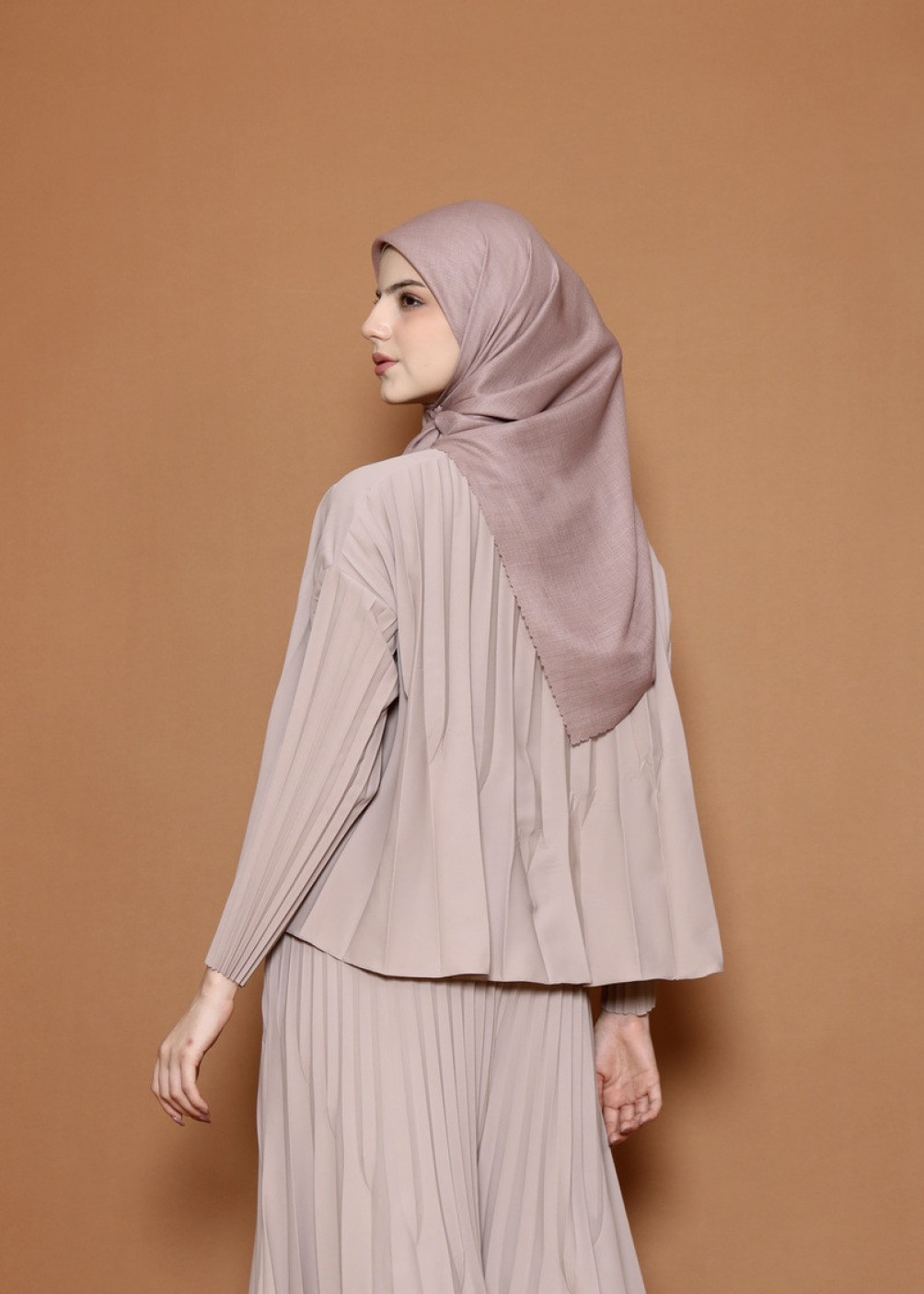 Crystal Scarf - Taupe