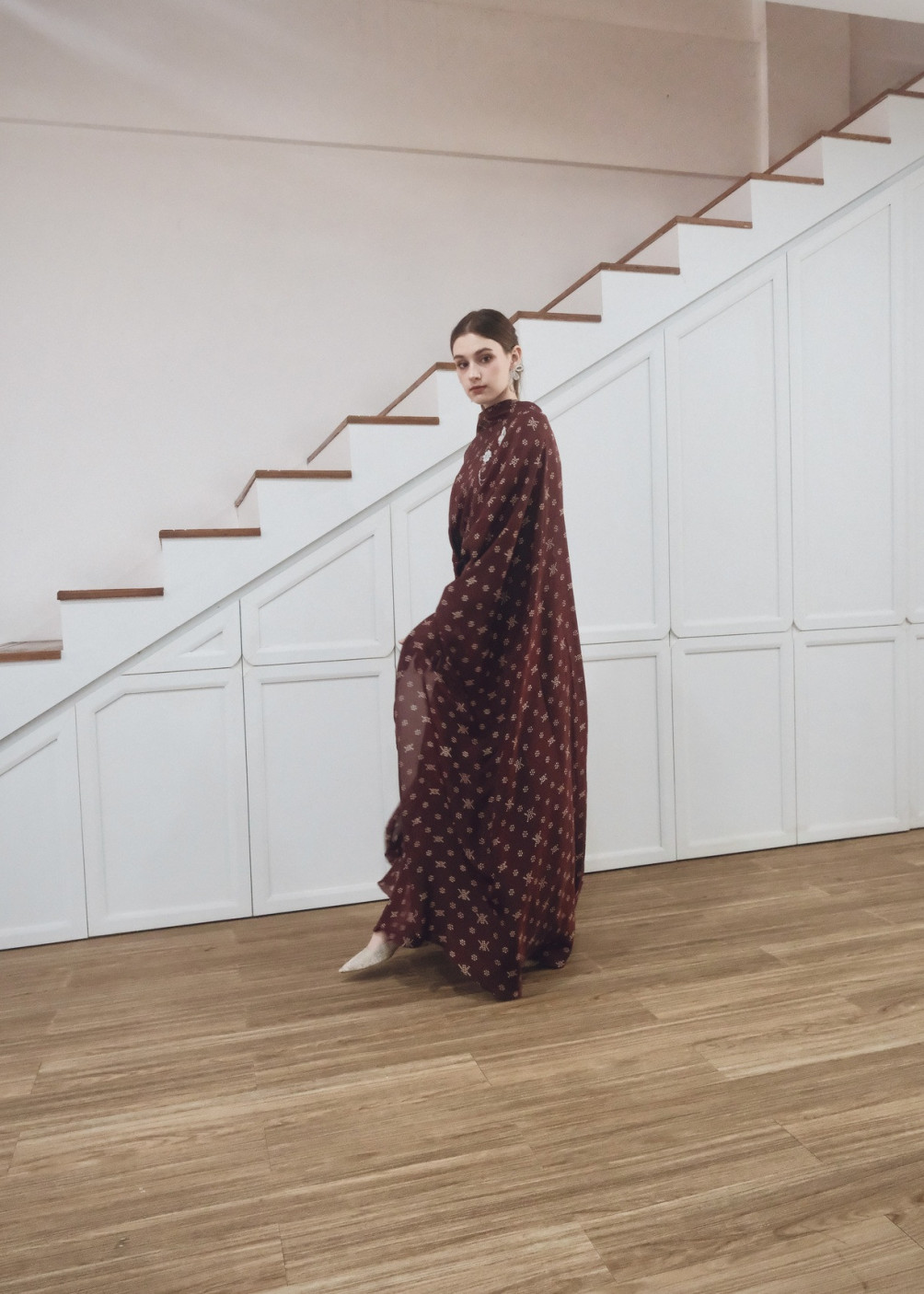 Shamma Dress - Maroon