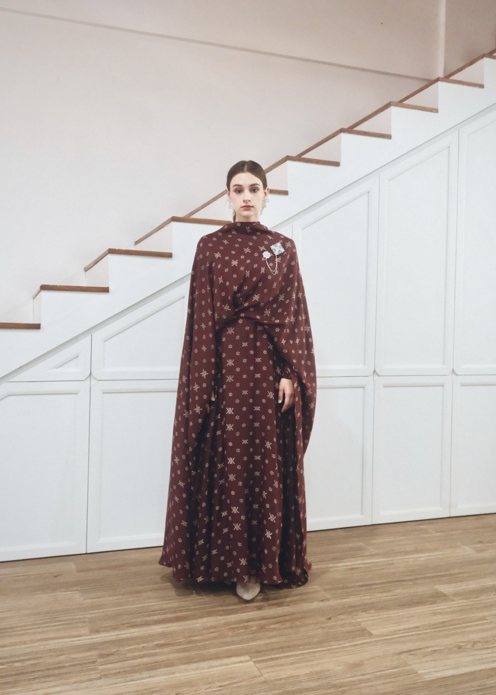 Shamma Dress - Maroon