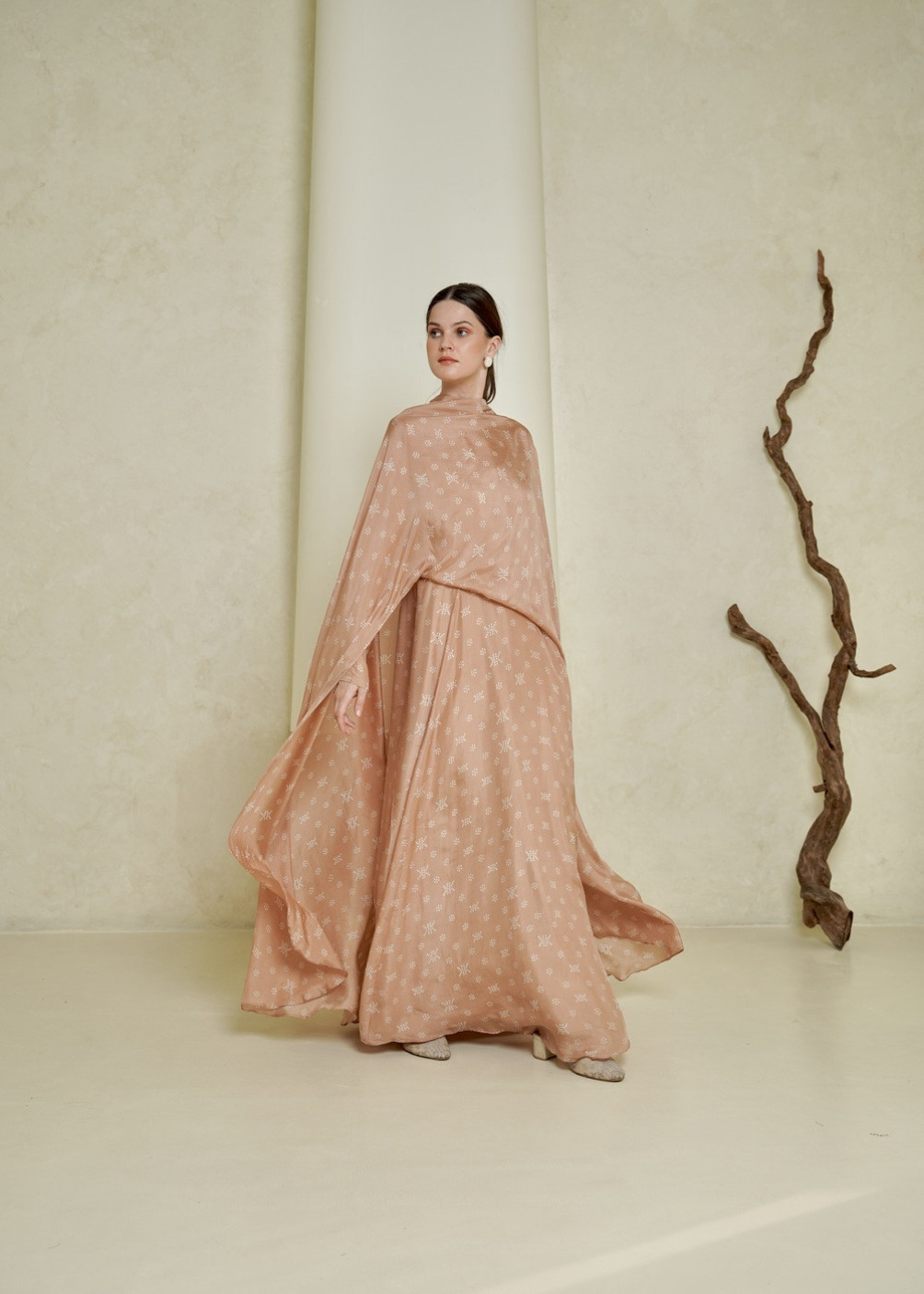 Shamma Dress - Peach