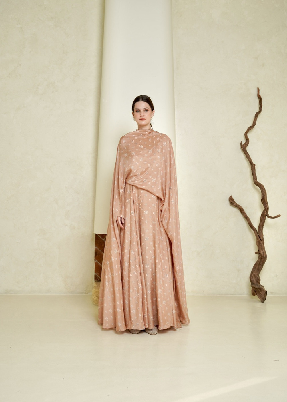 Shamma Dress - Peach