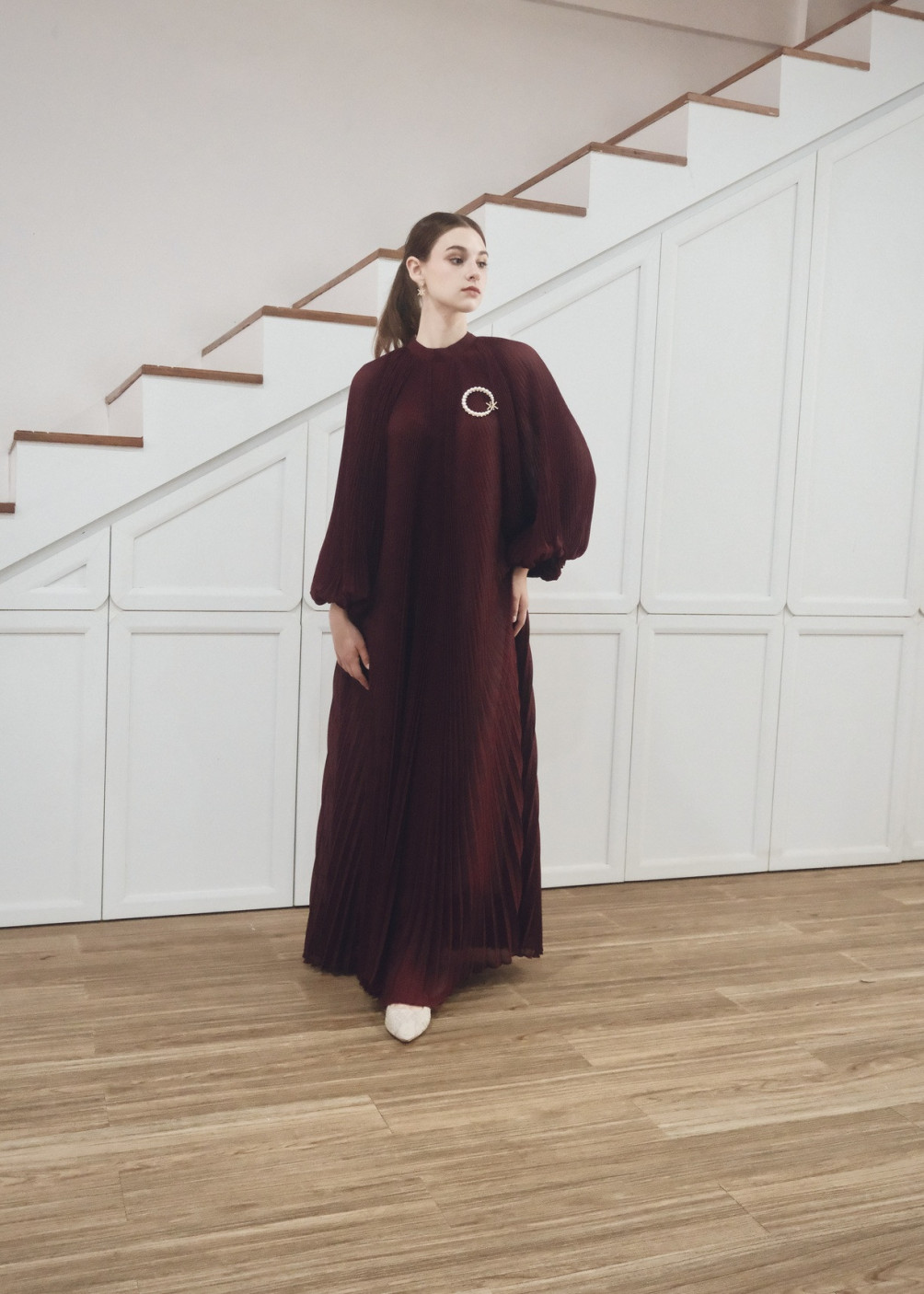 Dera Dress - Burgundy