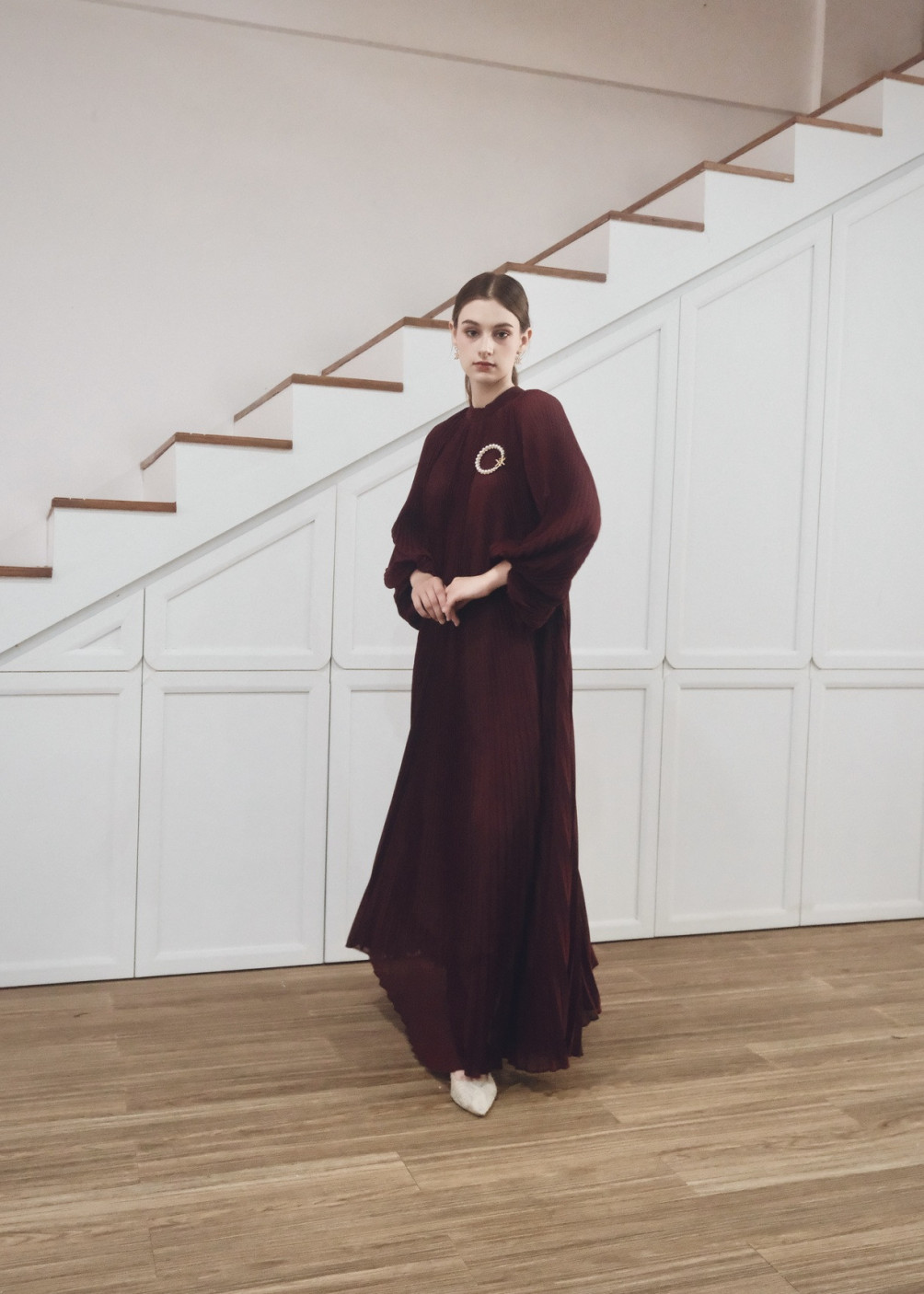 Dera Dress - Burgundy