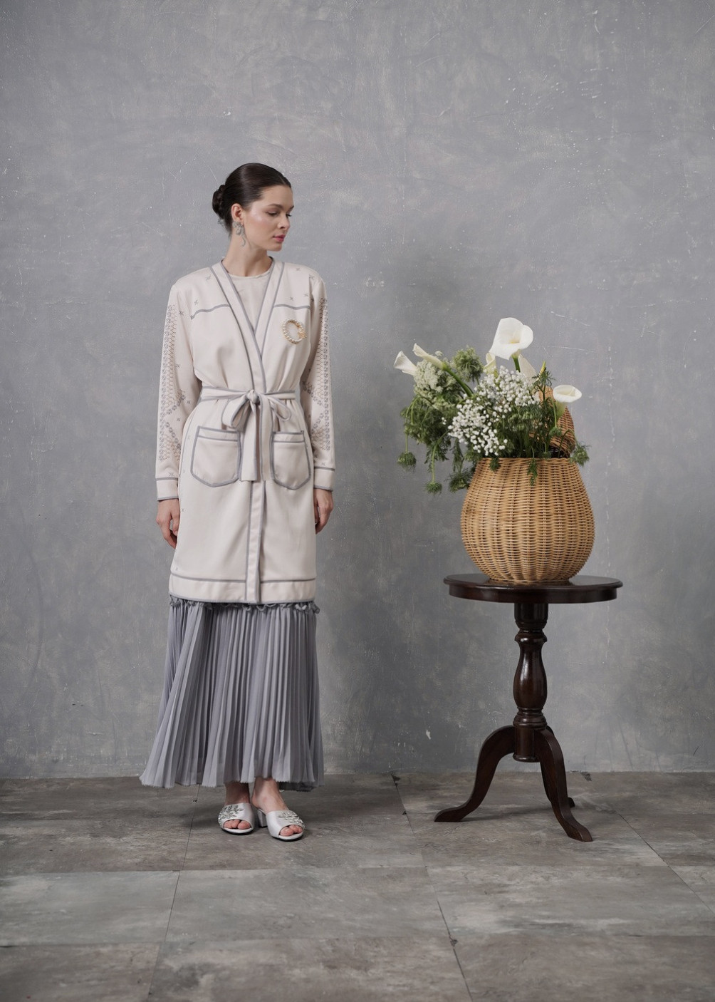 Madeline Cardigan - White