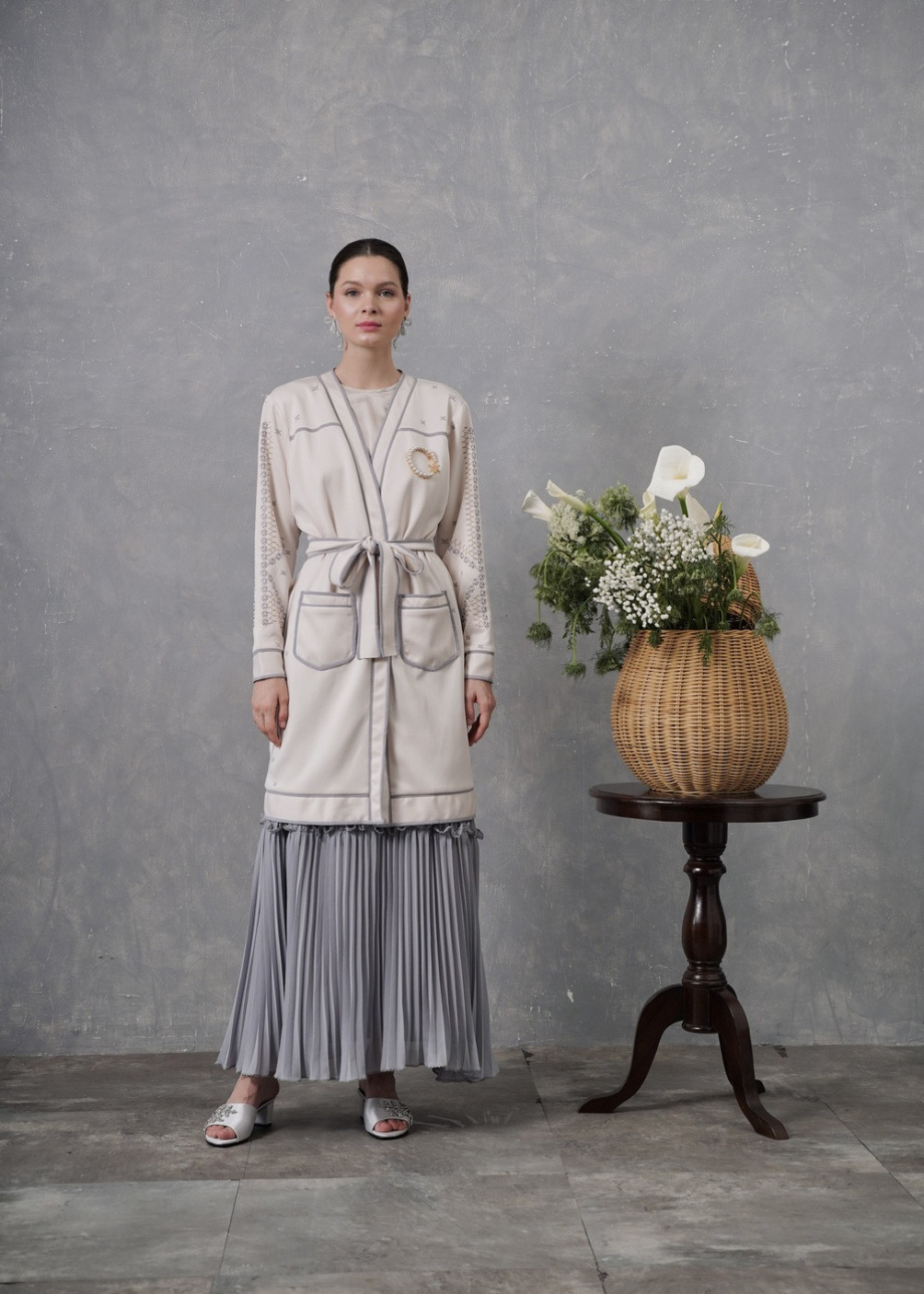 Madeline Cardigan - White