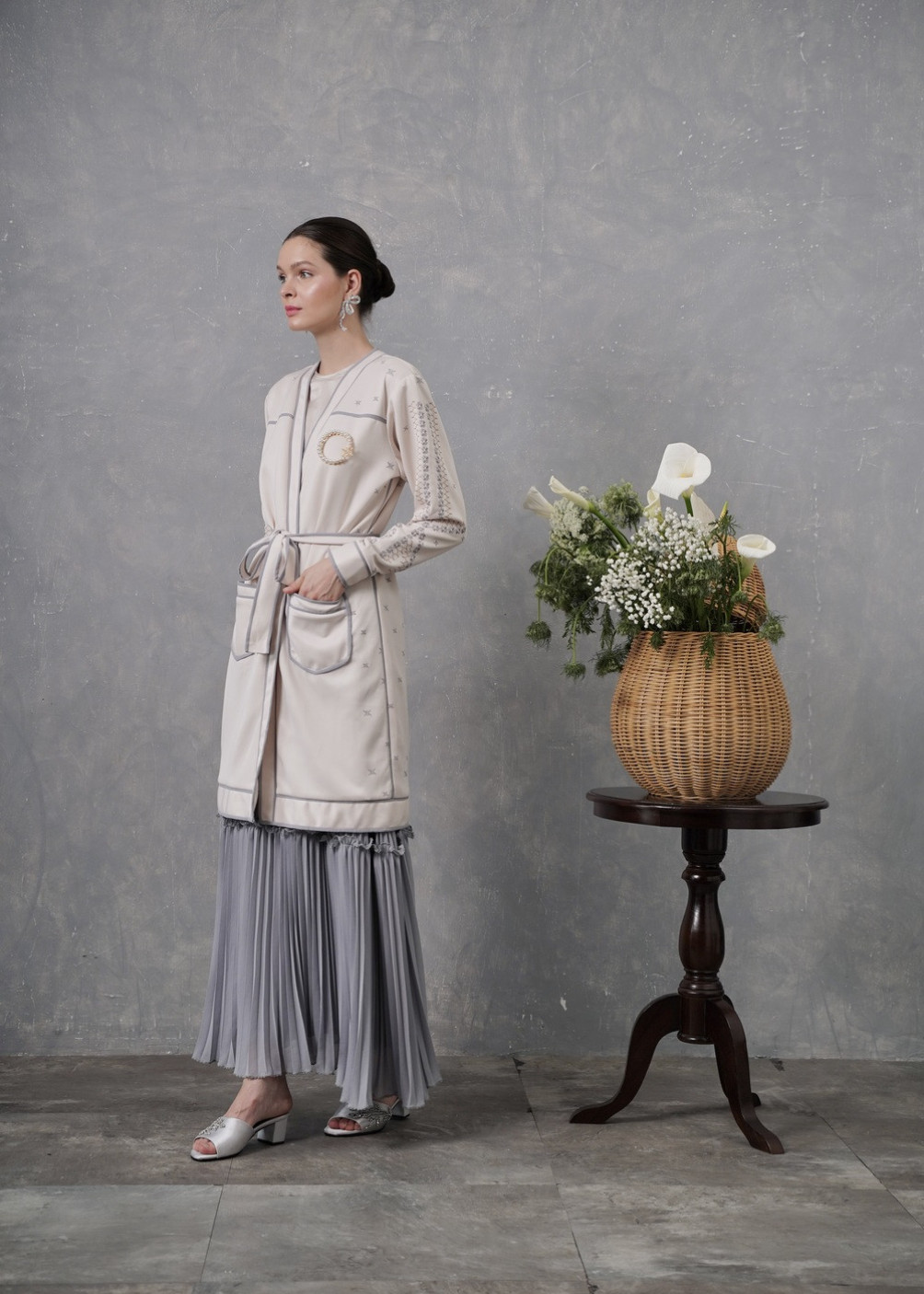 Madeline Cardigan - White