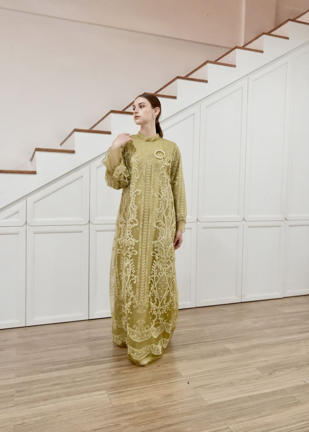 Vika Dress - Olive