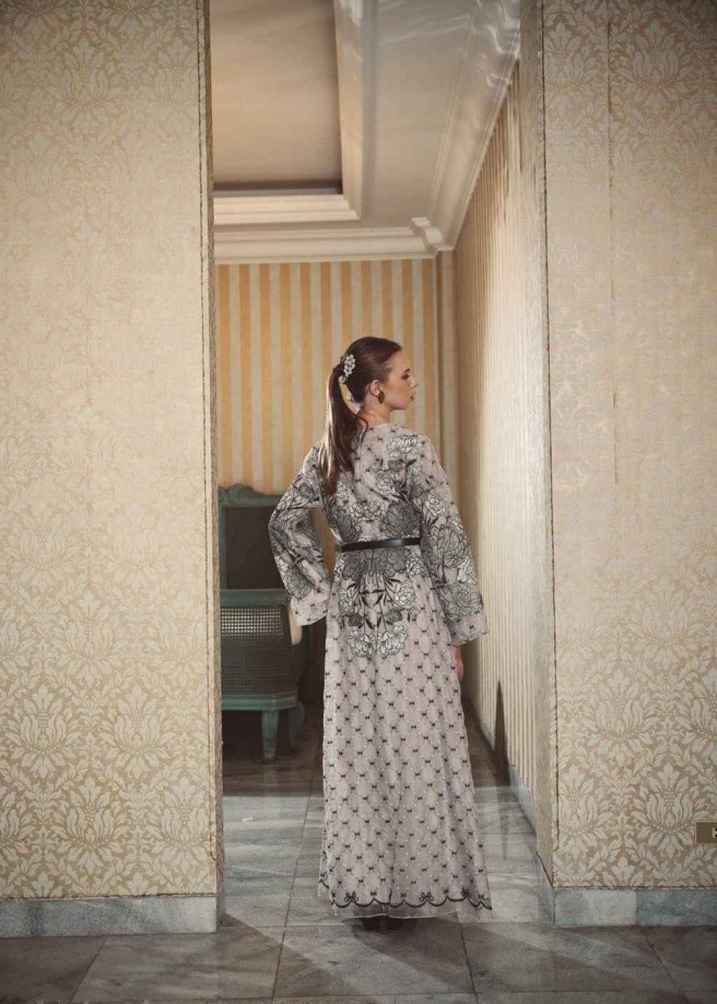 Elma Dress - Greige