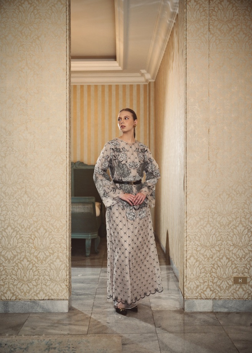 Elma Dress - Greige