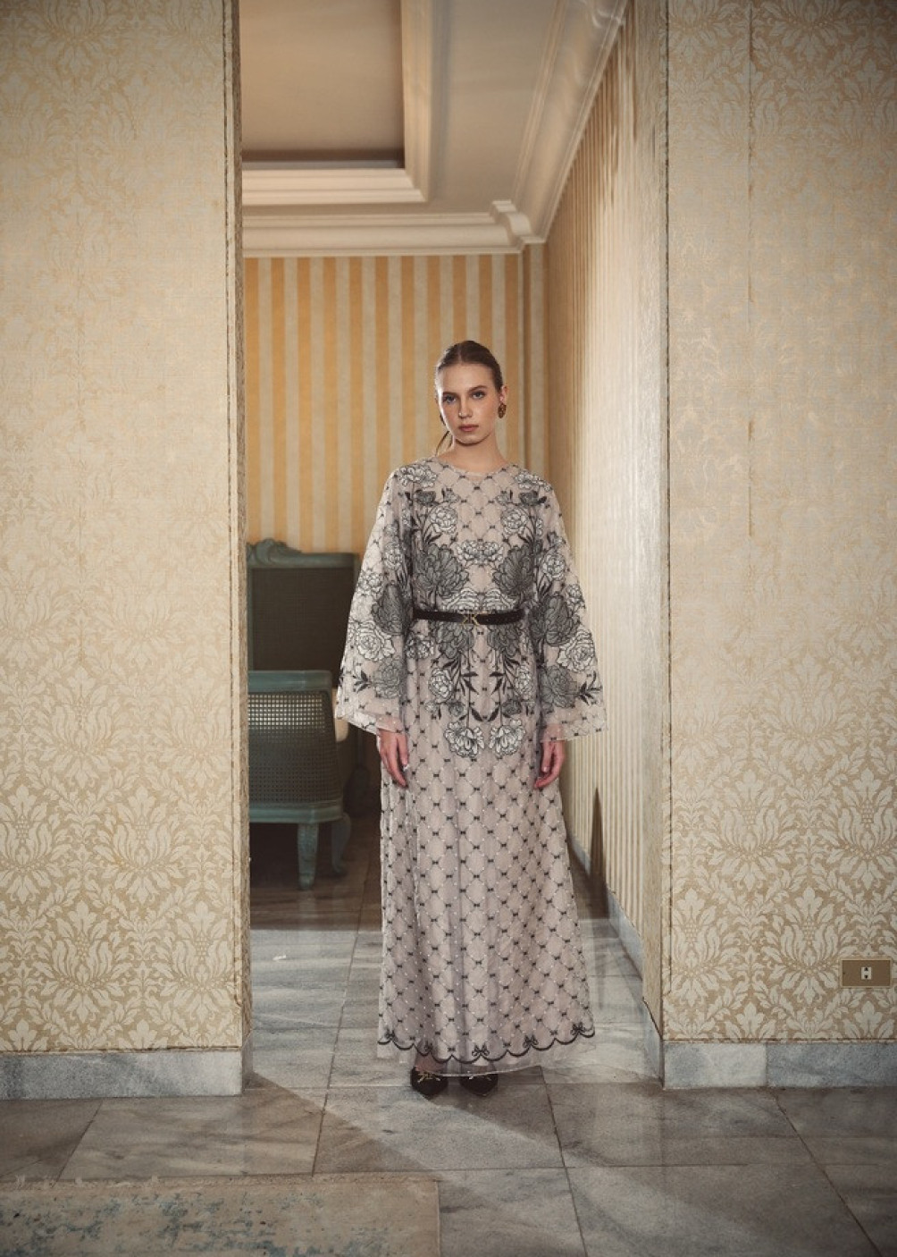 Elma Dress - Greige
