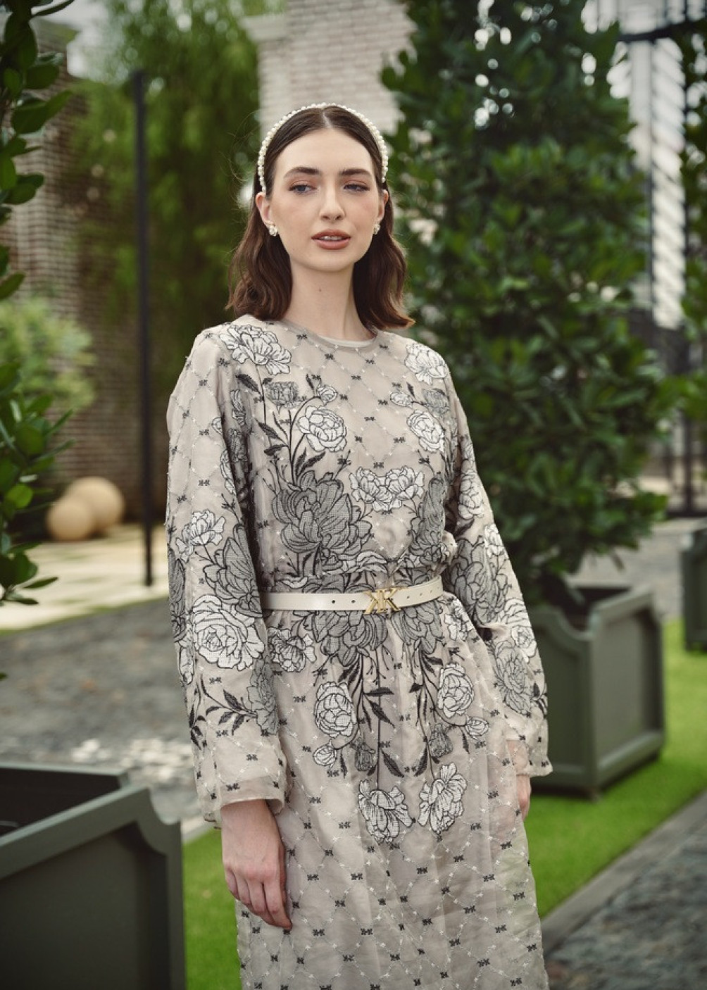 Elma Dress - Light Grey