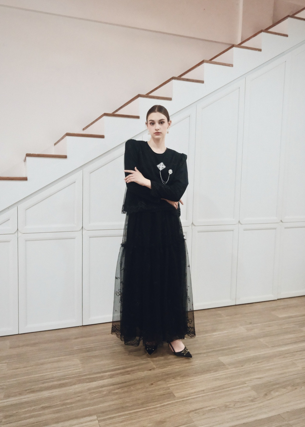 Vennya Set - All Black