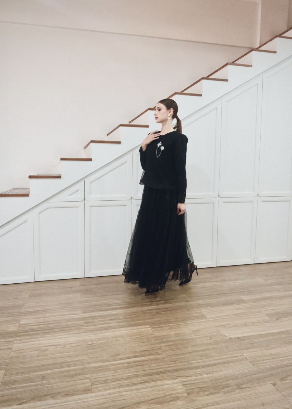 Vennya Set - All Black