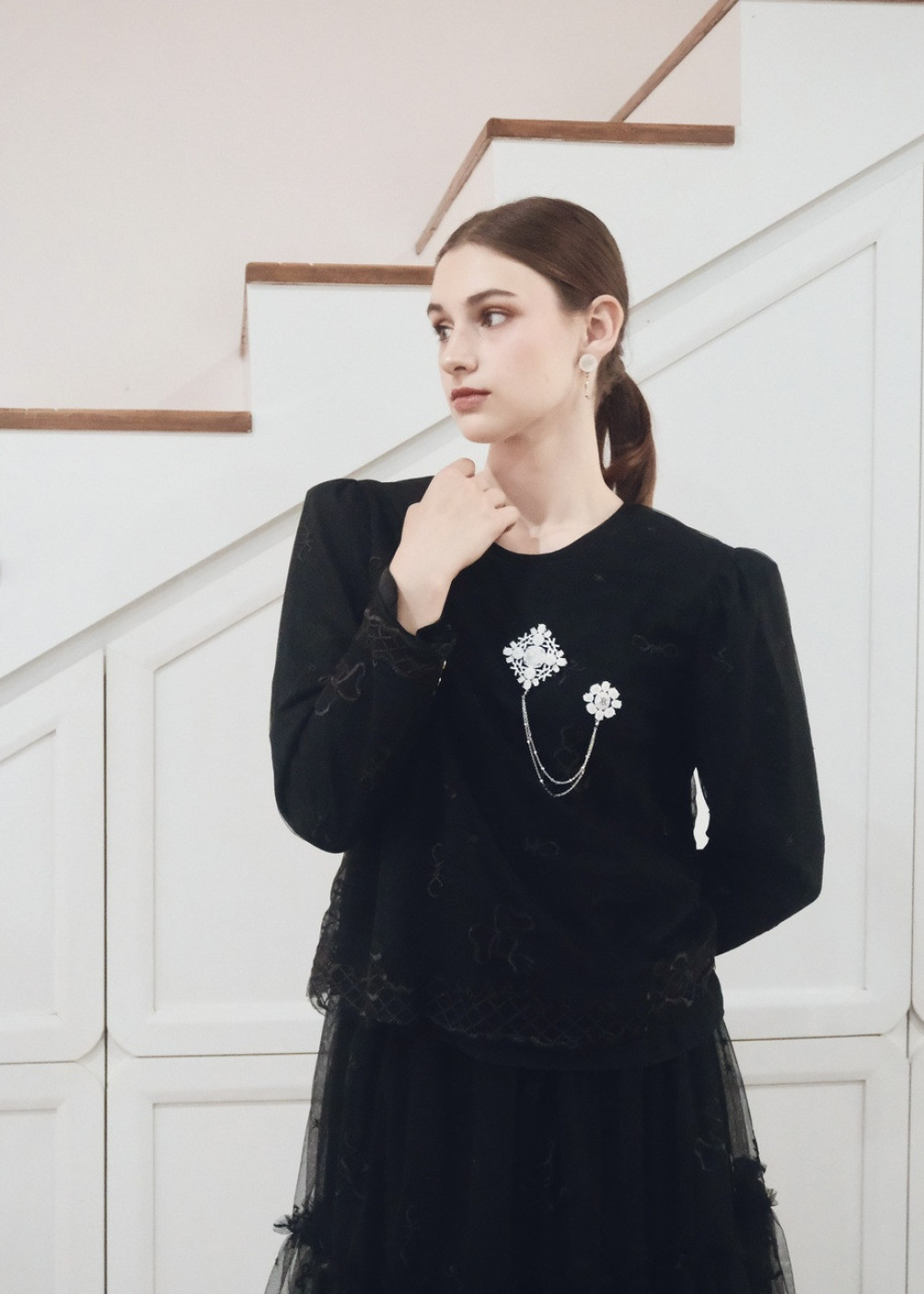 Vennya Set - All Black