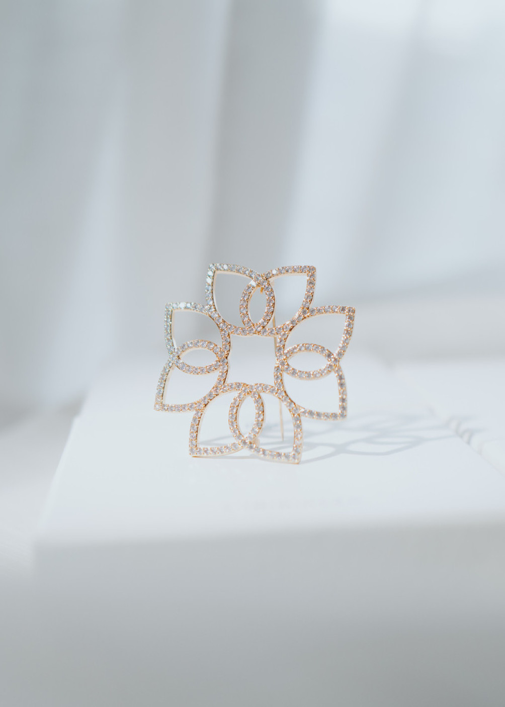 Luminihsan crystal Brooch