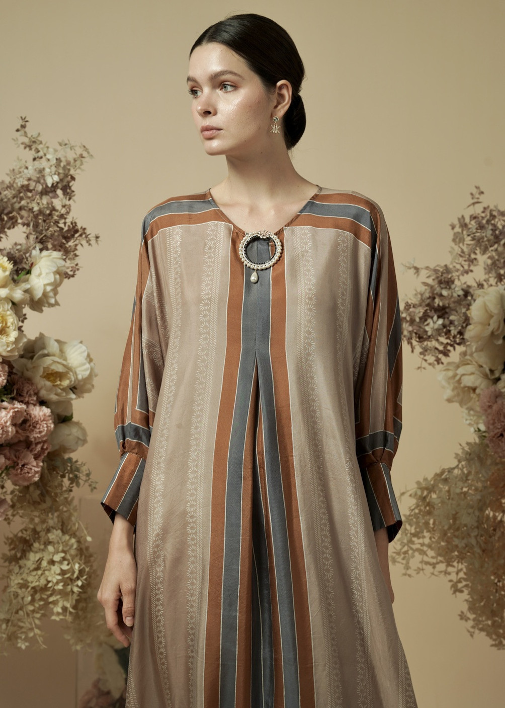 Aramitha Dress - Taupe