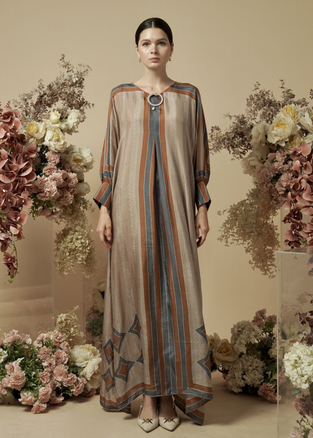 Aramitha Dress - Taupe