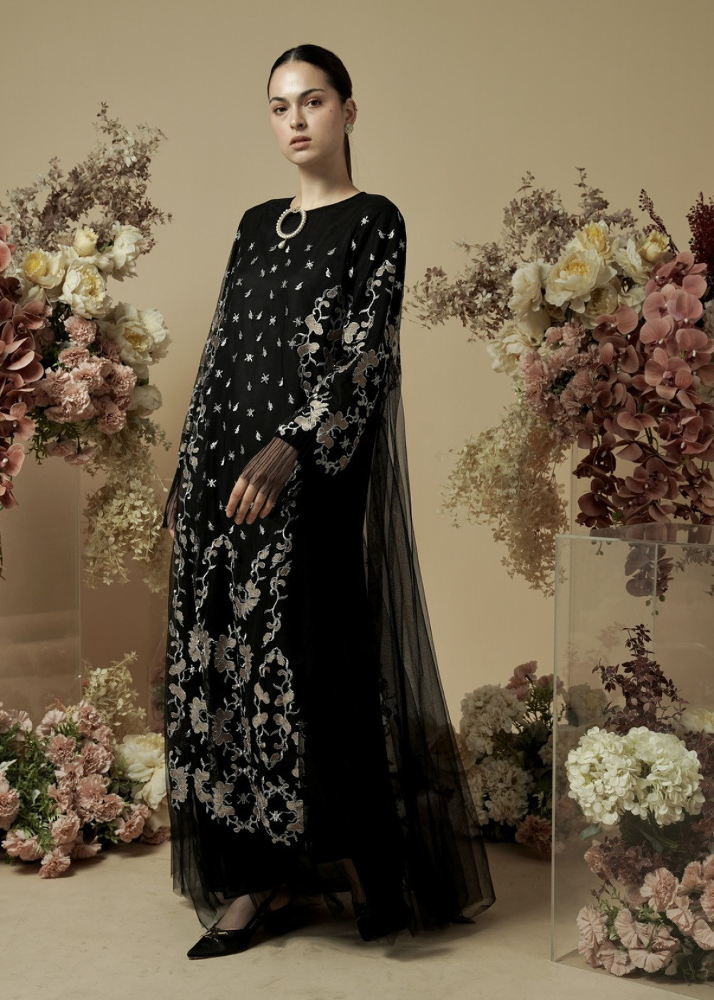 Ivana Dress - Black