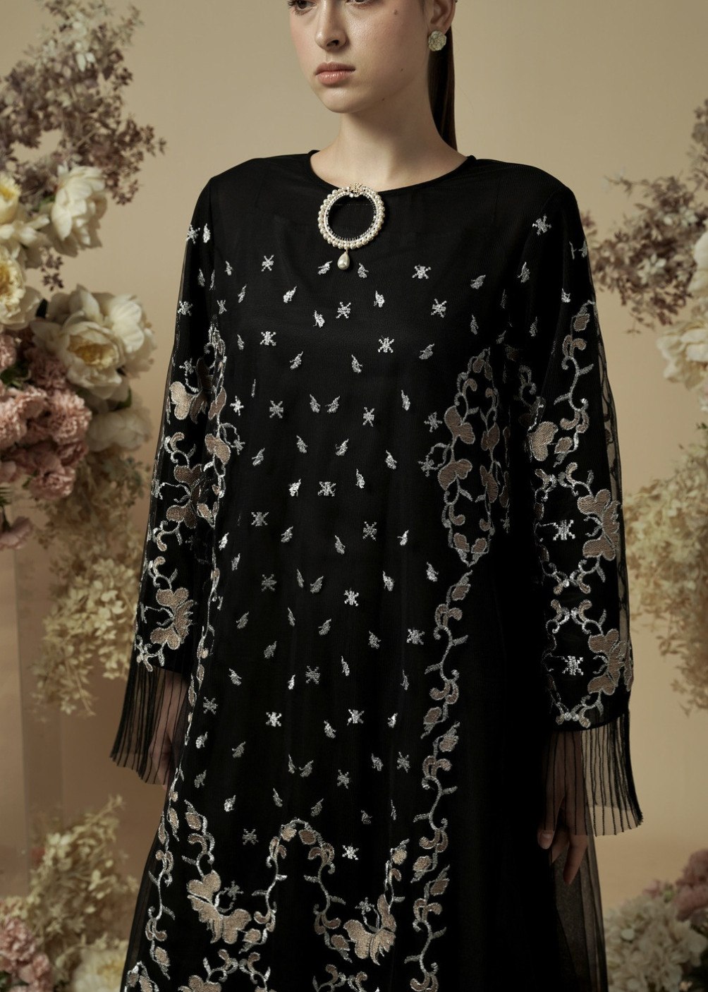 Ivana Dress - Black