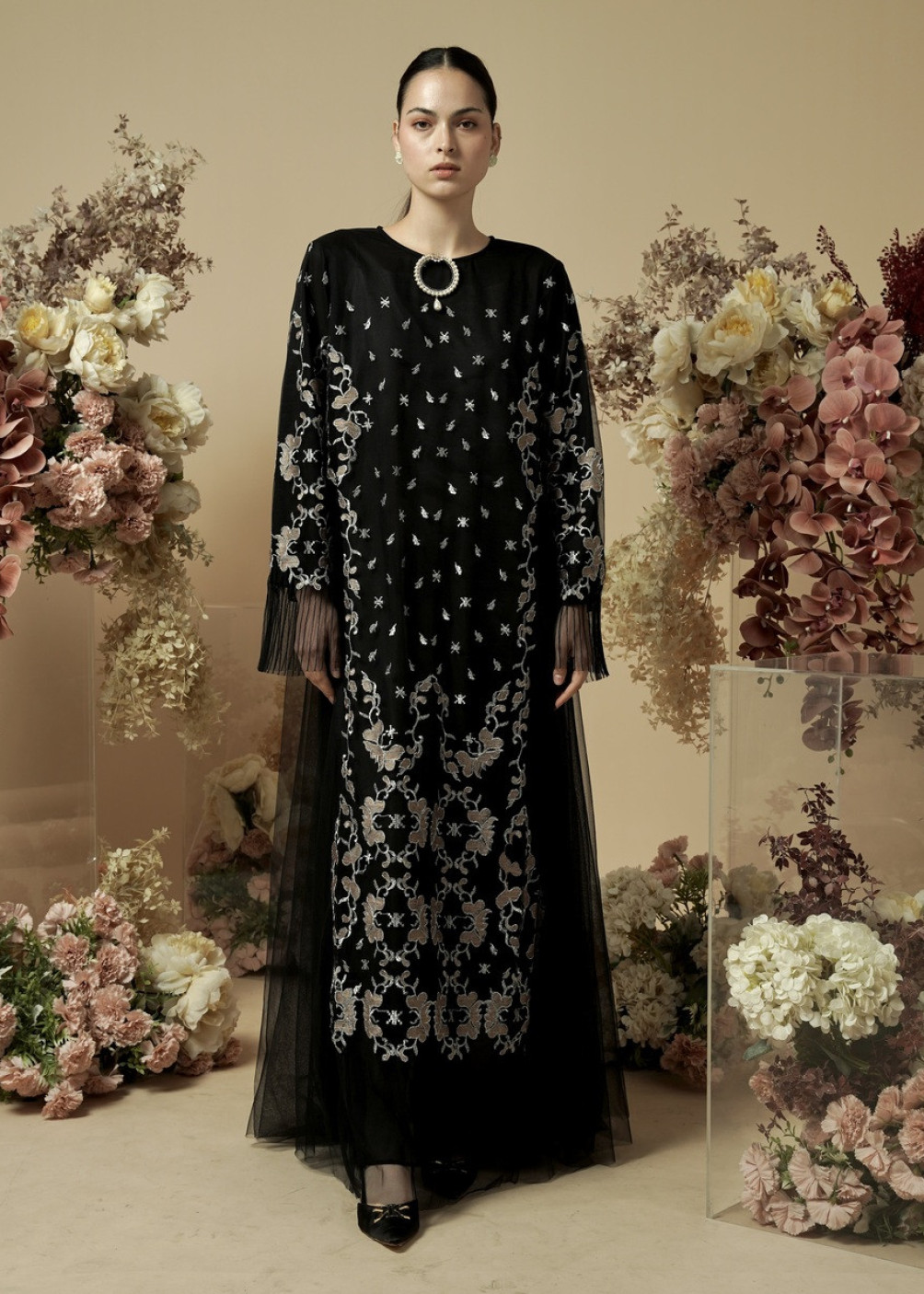 Ivana Dress - Black