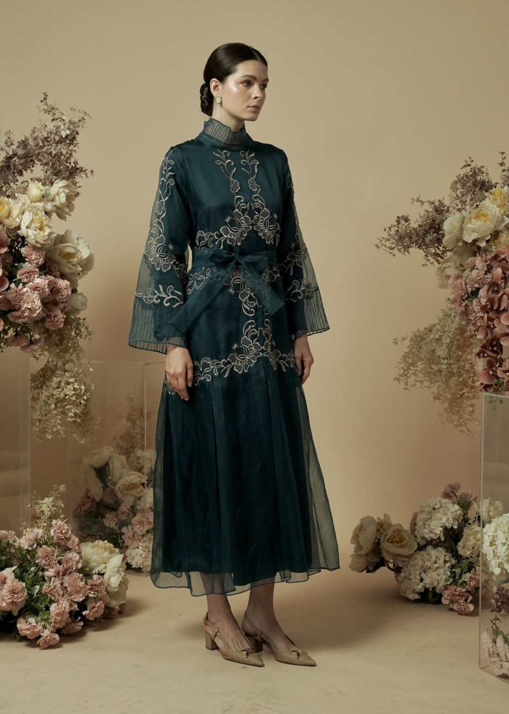 Bianca Dress - Tuquoise