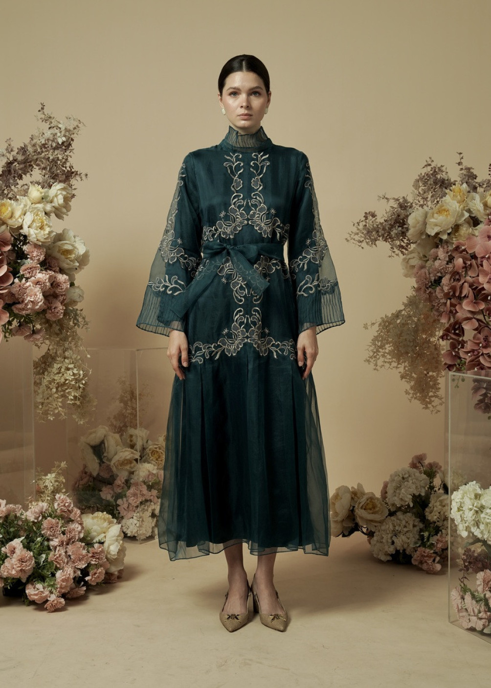 Bianca Dress - Tuquoise