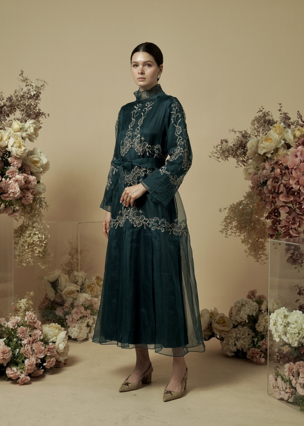 Bianca Dress - Tuquoise