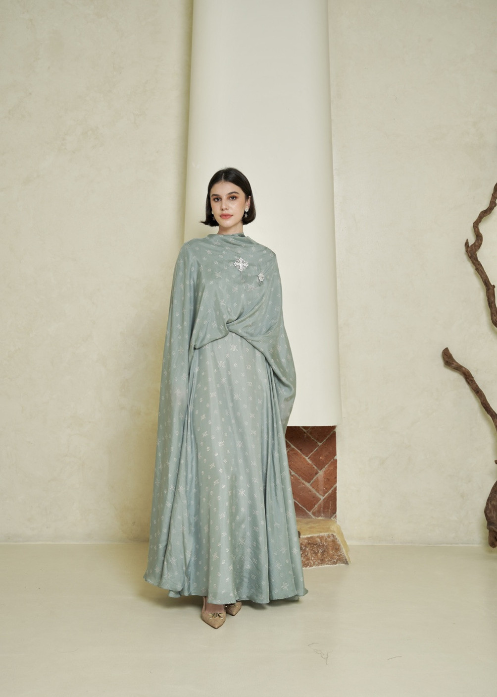 Shamma Dress - Aqua