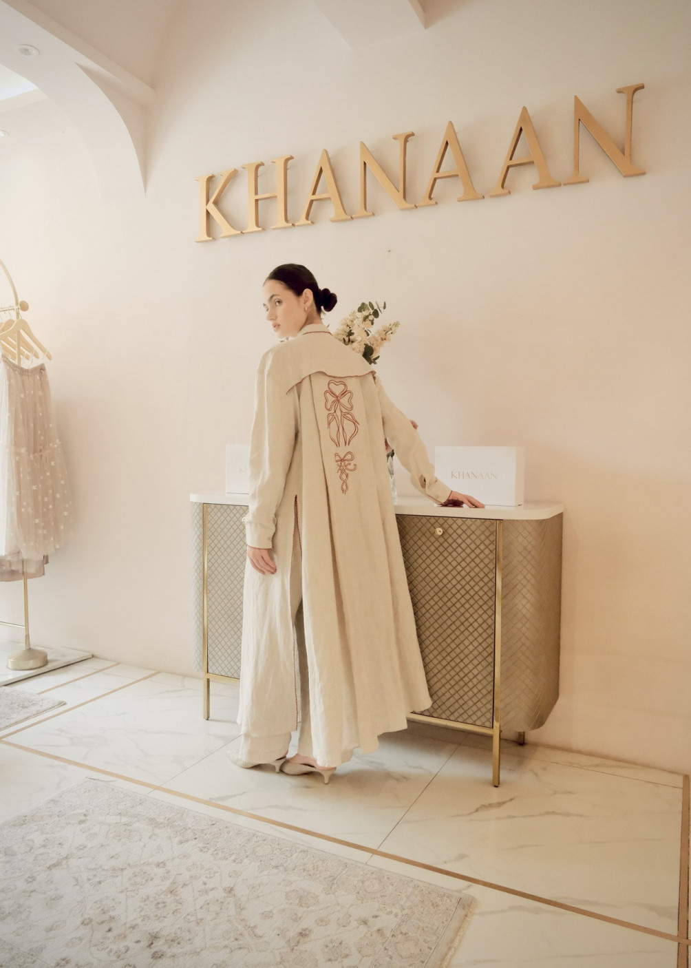 Rythana Dress - Beige