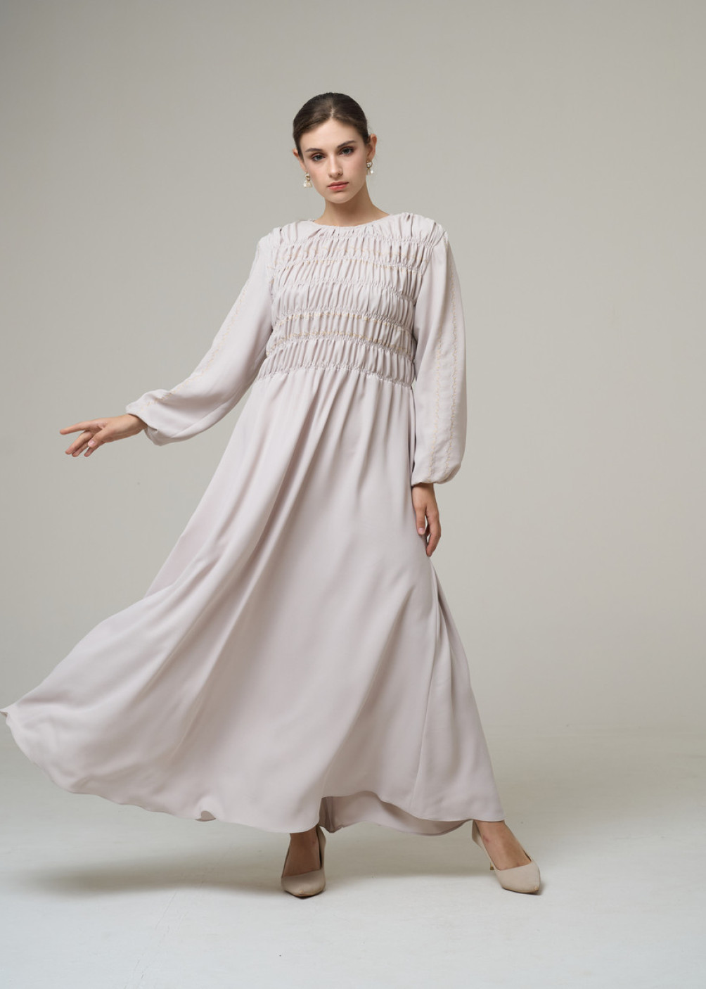 Leora Dress - Ivory