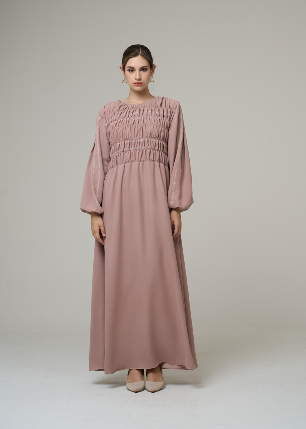 Leora Dress - Caramel
