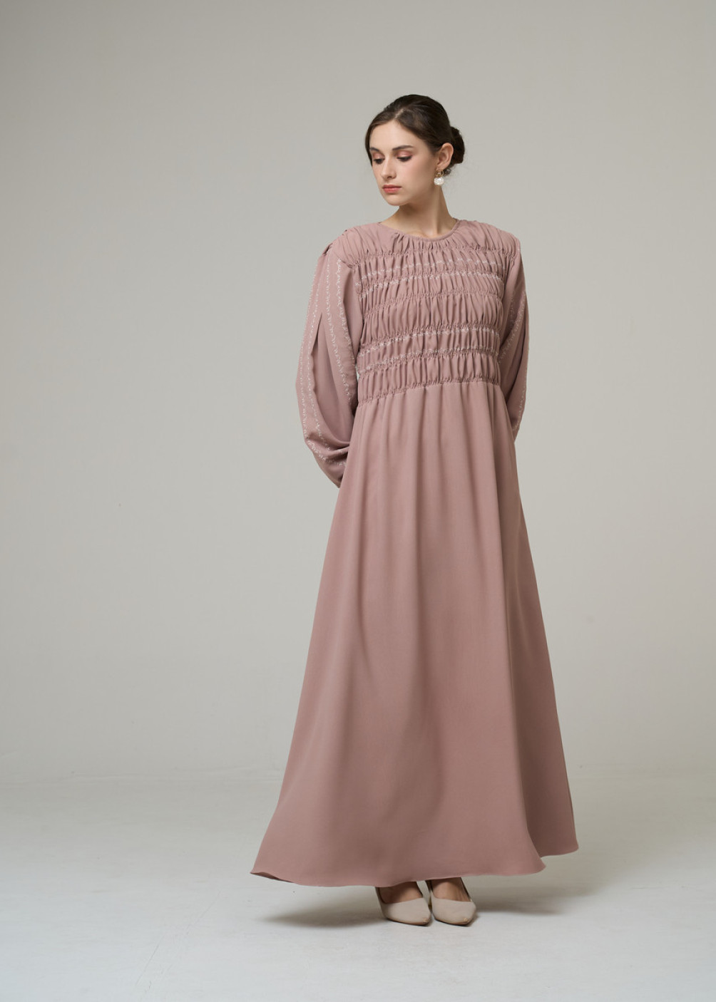 Leora Dress - Caramel
