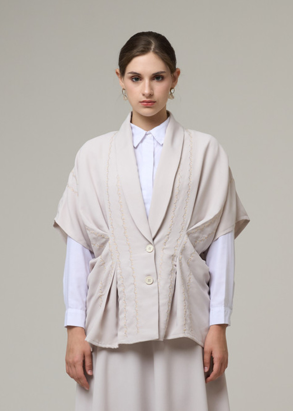 Tyanna Vest - Ivory