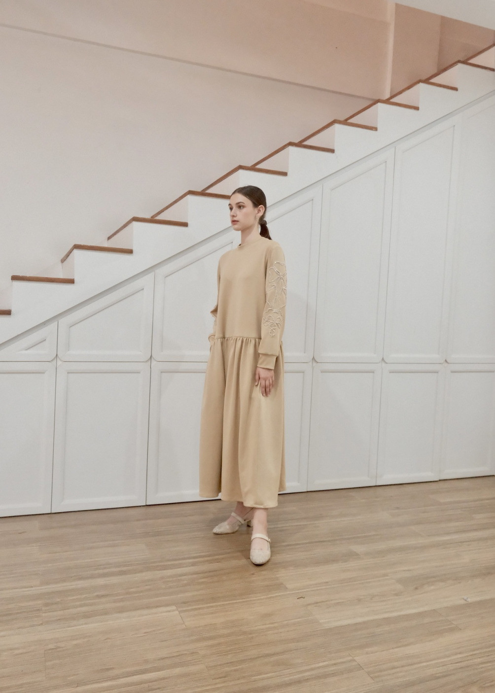 Mayra Dress - Almond