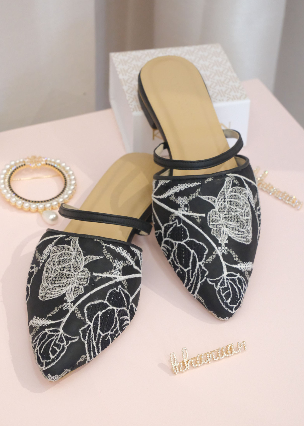 Atirah Mules - Black