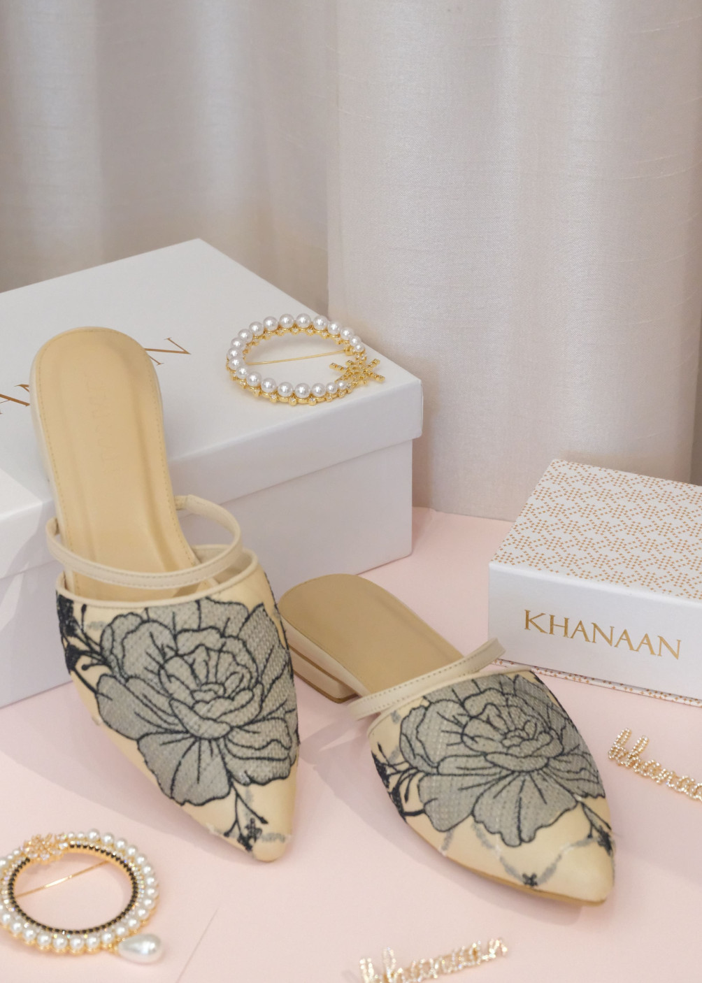 Atirah Mules - Ivory