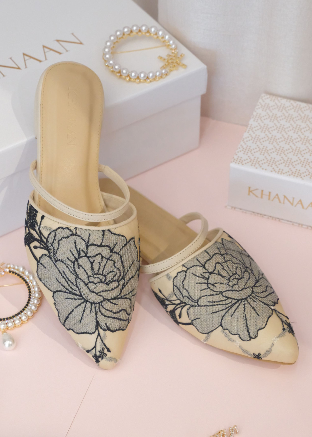 Atirah Mules - Ivory