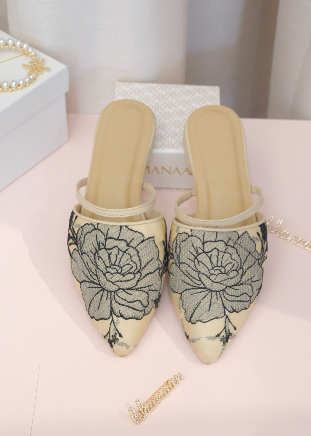 Atirah Mules - Ivory