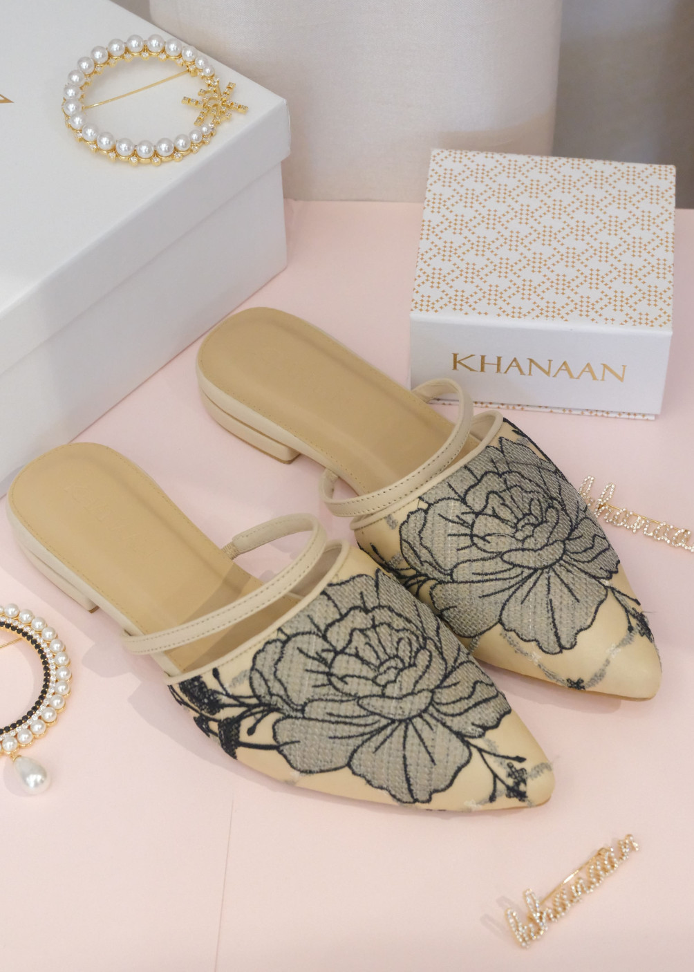 Atirah Mules - Ivory