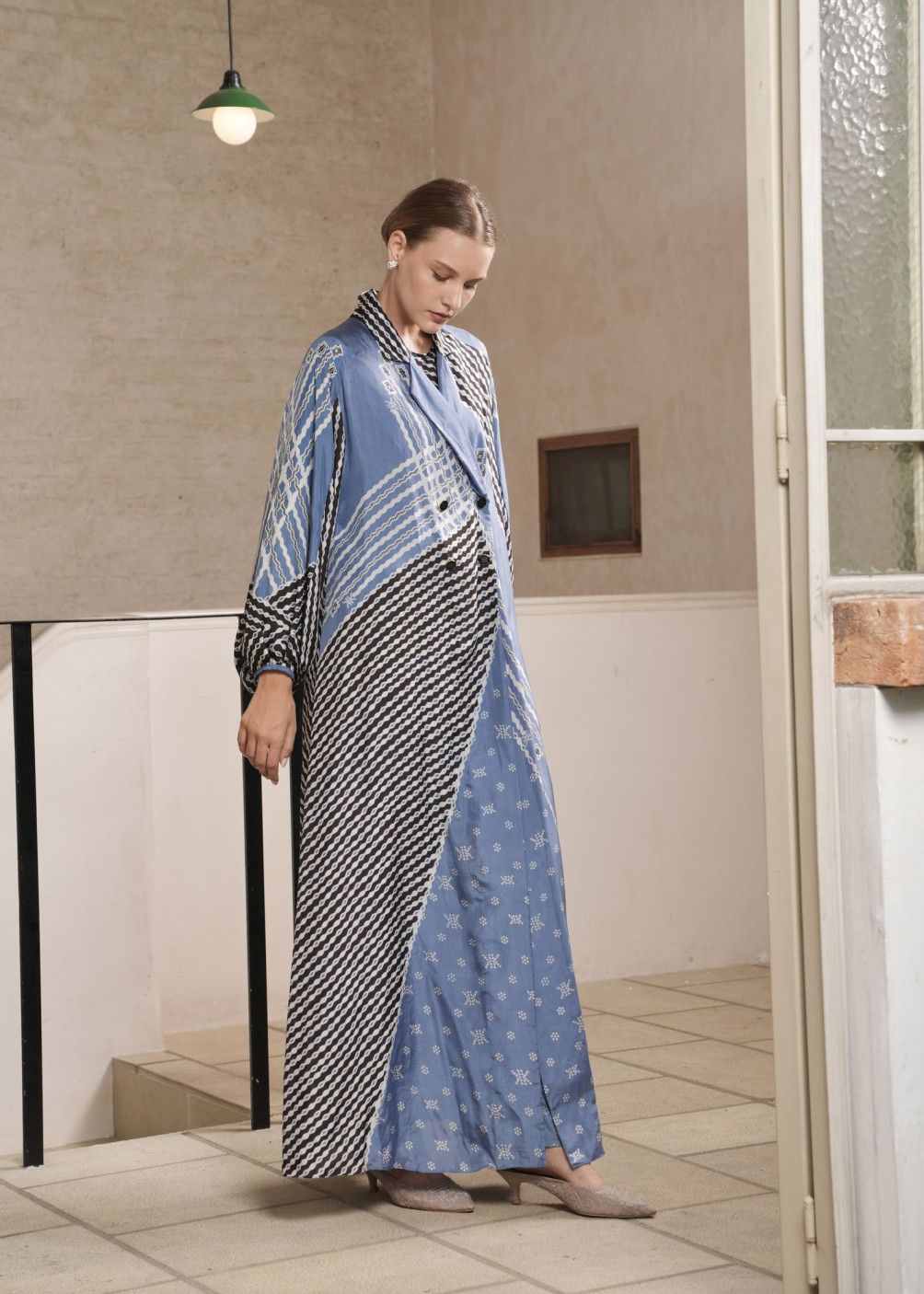 Kirana Abaya - Blue